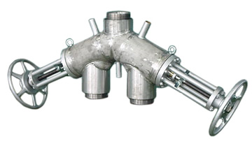 3-way diverter valves